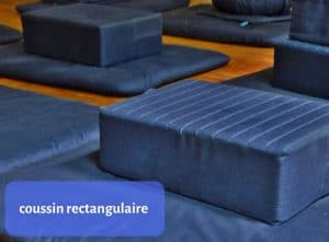 coussin rectangulaire