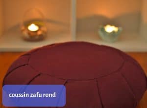 coussin zafu rond